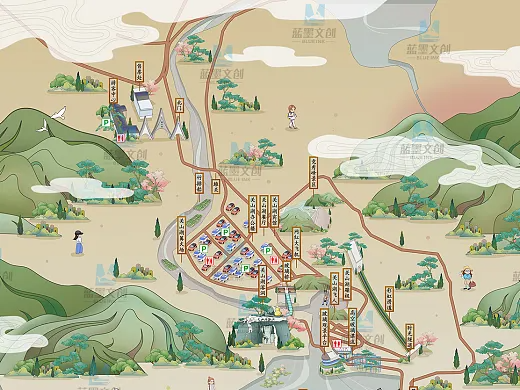 西昌镇学校手绘地图：如何成为学生心中的校园记忆符号？