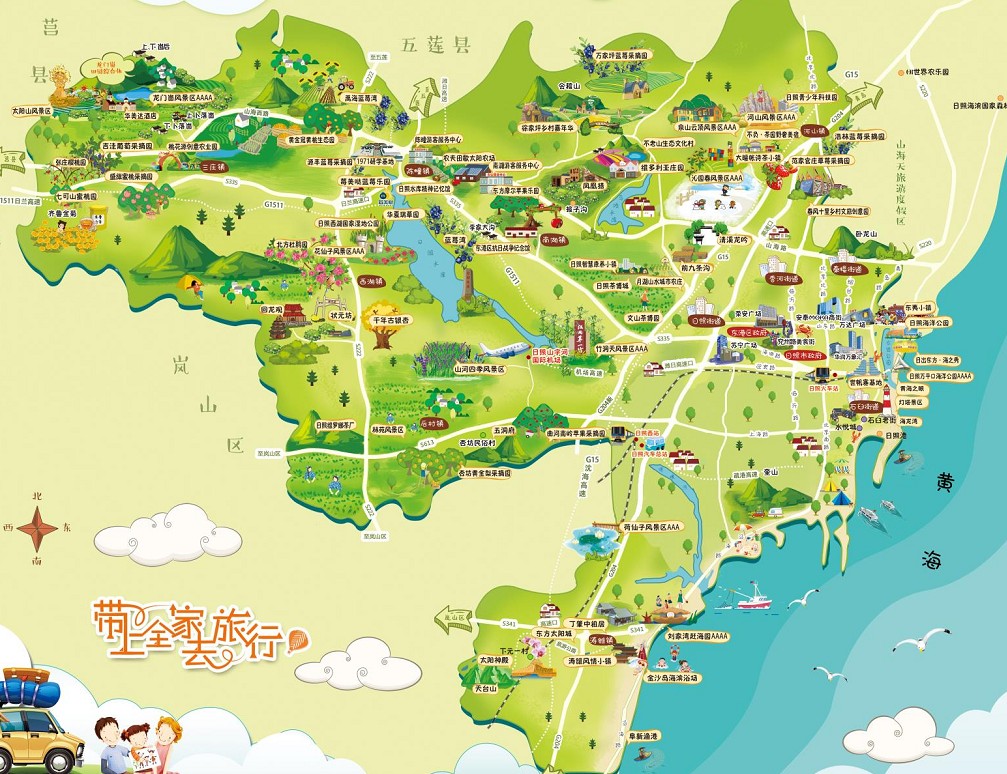 西昌镇景区使用手绘地图给景区能带来什么好处？